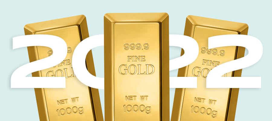 Akankah 2022 menjadi tahun untuk emas atau dolar AS?