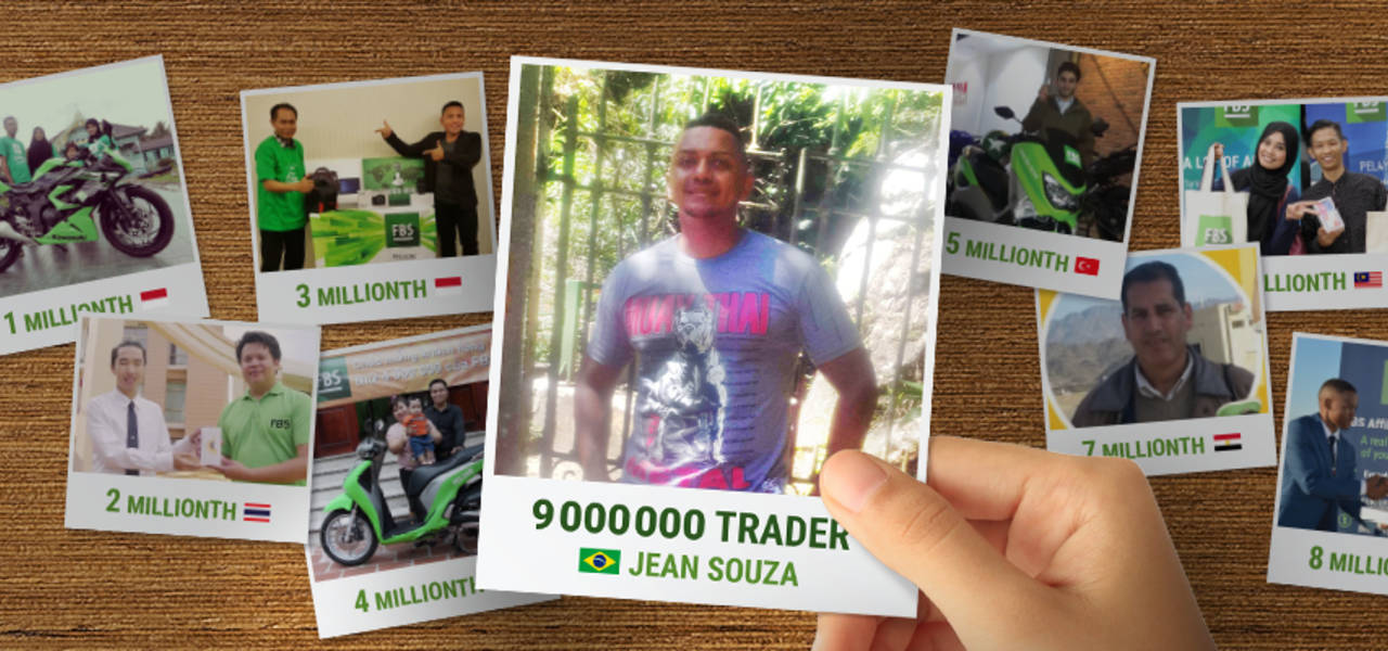 Tim FBS menyambut trader ke-9 juta yang beruntung!