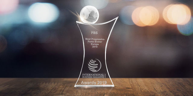 FBS memenangkan Most Progressive Forex Broker Europe 2019 Award