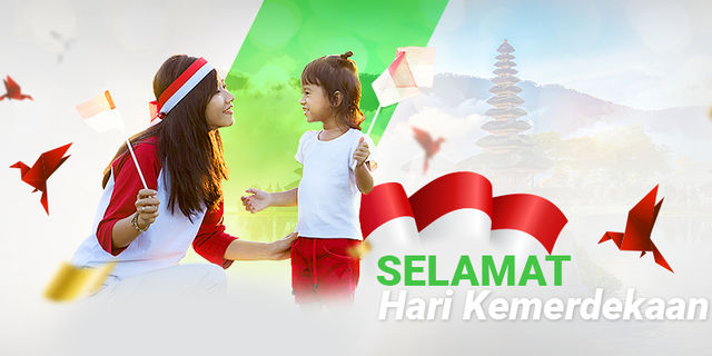 Selamat Hari Kemerdekaan ke-75 untuk Indonesia!